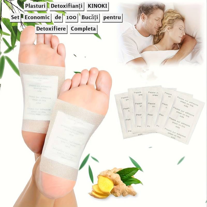 Plasturi Kinoki (Set 10 Bucati)