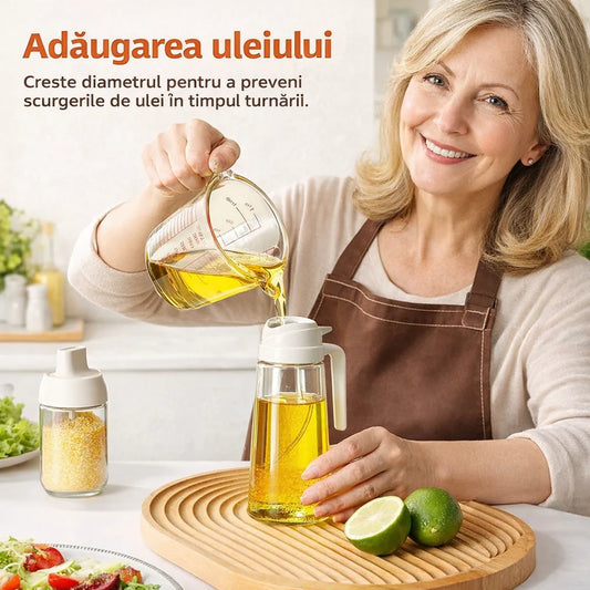 Sticla pentru Ulei cu Pulverizare