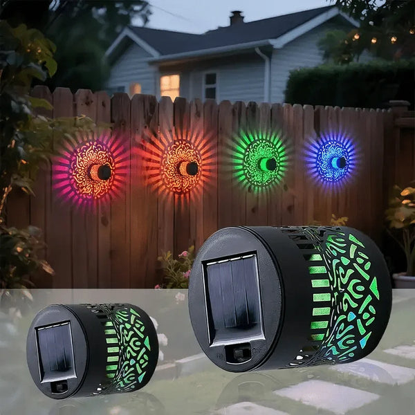 Decor Solar cu Proiectie Multicoloră