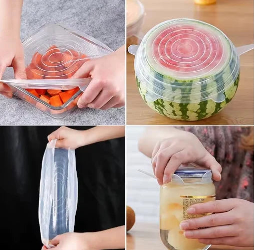 Set Capace Silicon (6 buc)