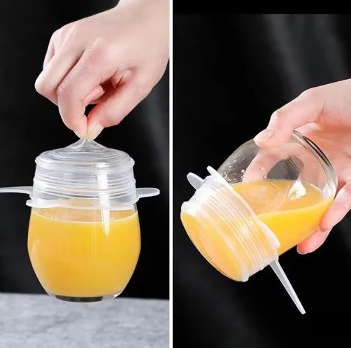 Set Capace Silicon (6 buc)