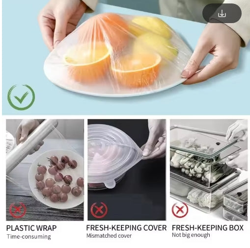 Capace Elastice pentru Alimente