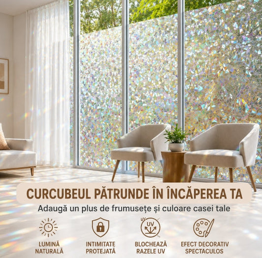 Folie Curcubeu Geamuri 60 x 200 cm