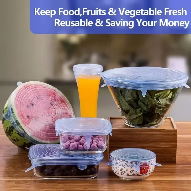 Set Capace Silicon (6 buc)